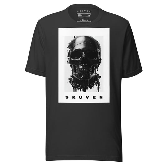 Fashion Matte Black Skull Shirt